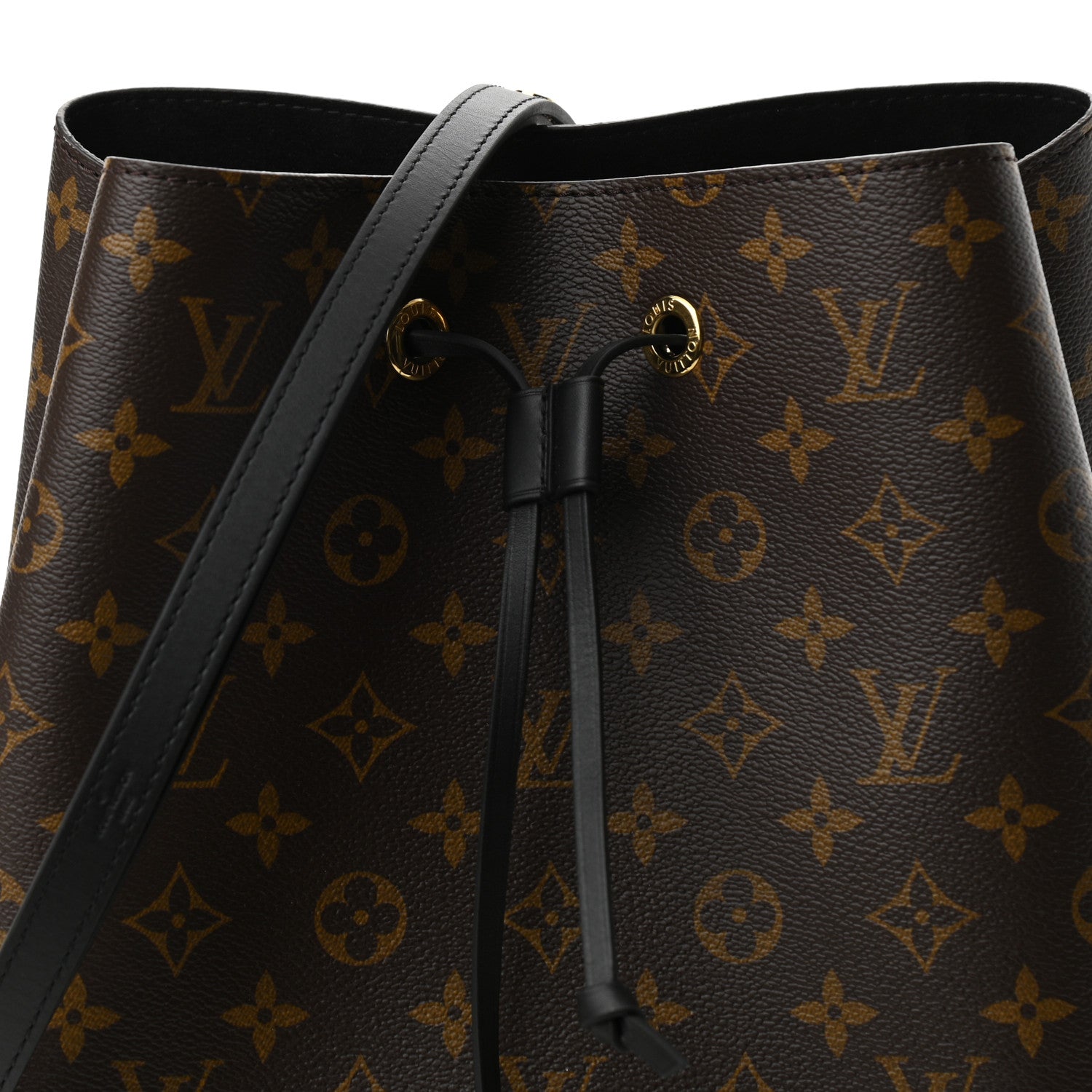 Louis Vuitton Monogram Neonoe MM Black 7 of 10