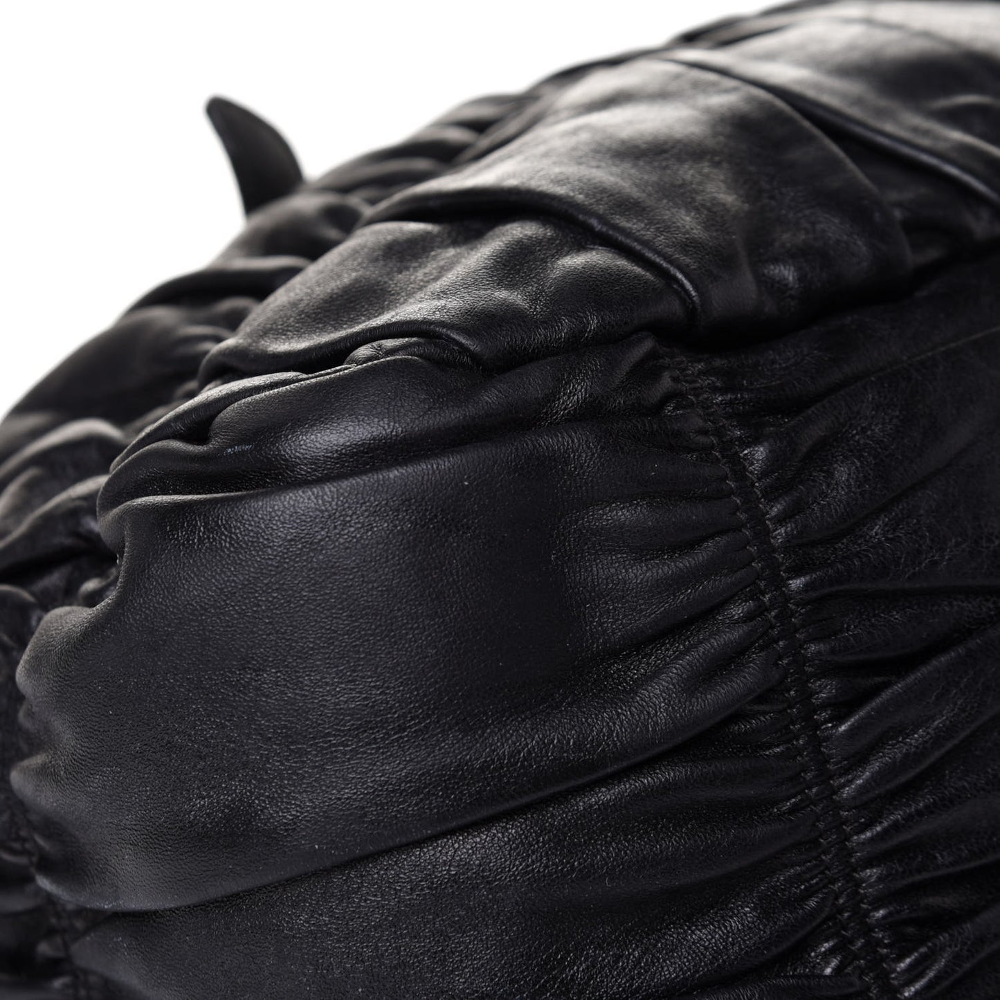 Nappa Gaufre Tote Black