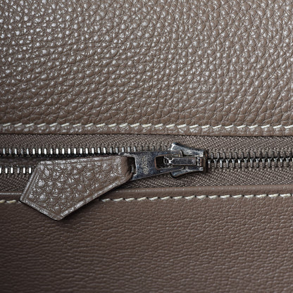 Hermes Togo Kelly Retourne 35 Etoupe 15 of 36