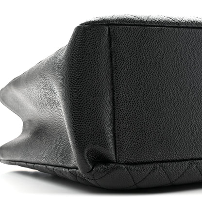 Chanel Caviar Quilted Grand Shopping Tote GST Black 10 of 11