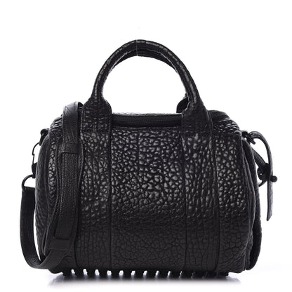 Alexander Wang Pebbled Lambskin Rockie Black Matte Black Hardware 1 of 10