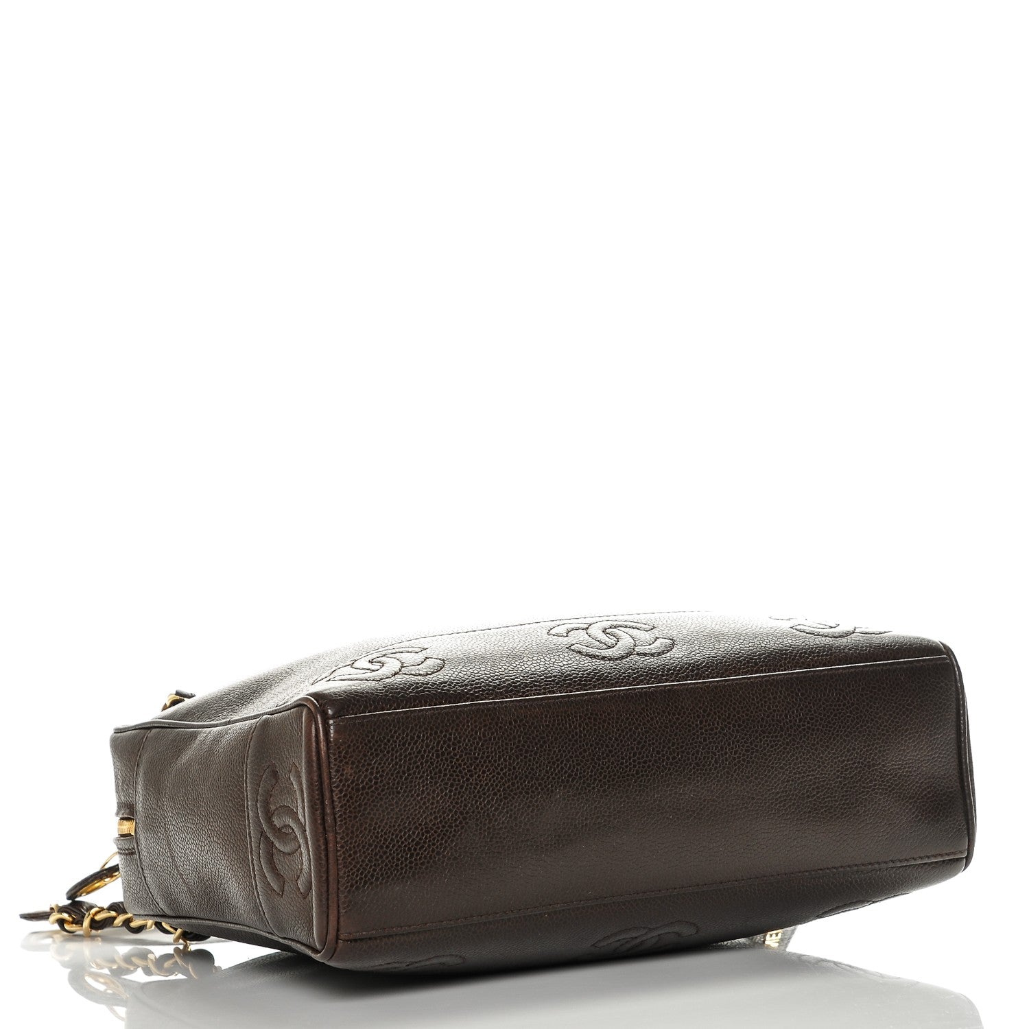 Chanel Caviar Shoulder Bag Brown 4 of 6