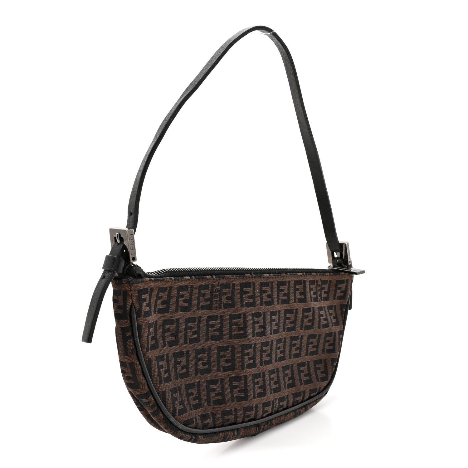 Fendi Zucchino Pochette Tobacco Moro 3 of 10