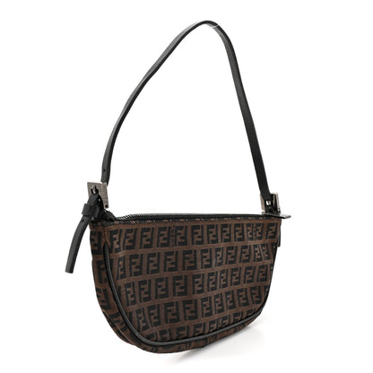 Fendi Zucchino Pochette Tobacco Moro 3 of 10