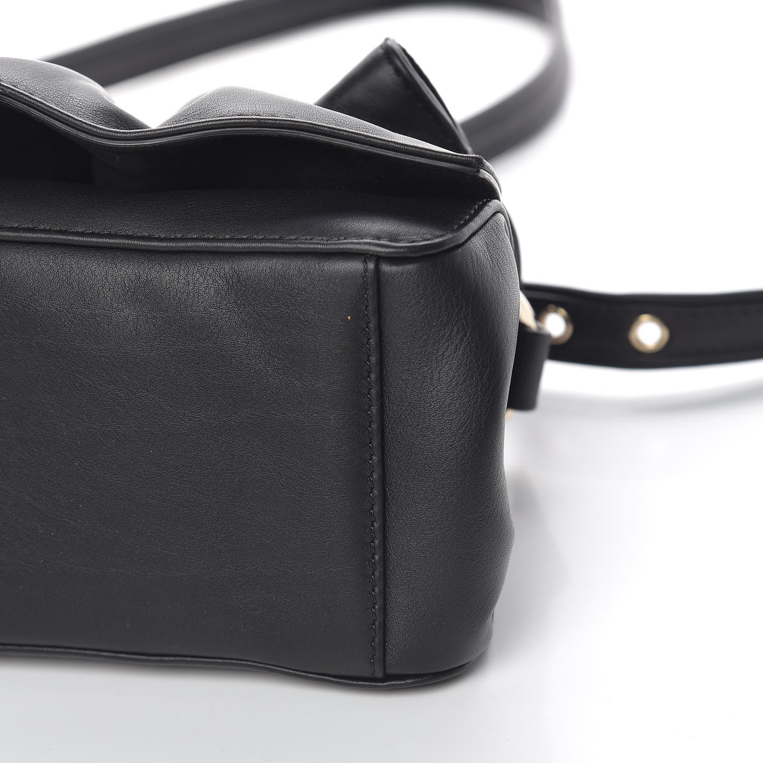 Valentino Garavani Smooth Calfskin Mini Bloomy Crossbody Bag Black 10 of 14