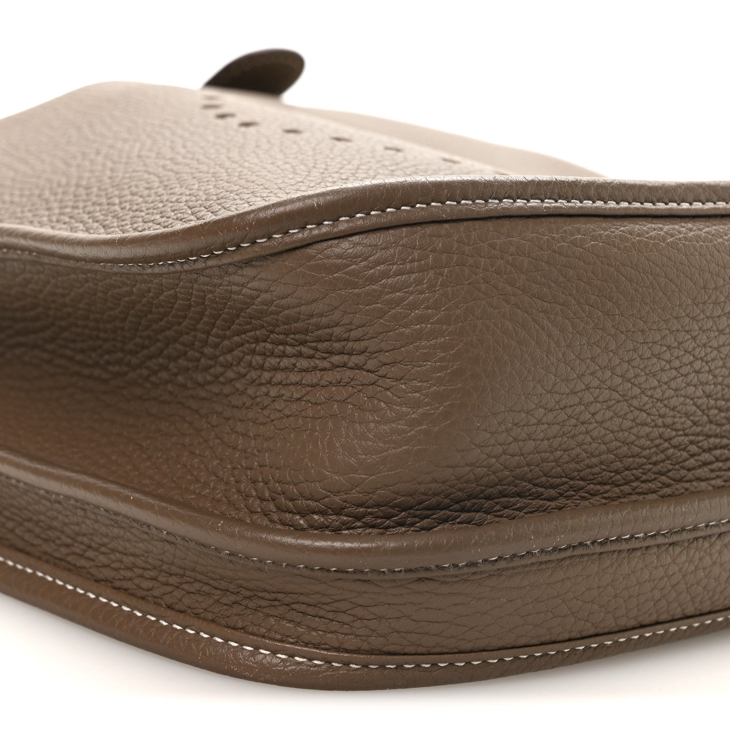 Hermes Taurillon Clemence Evelyne III PM Etoupe 9 of 11