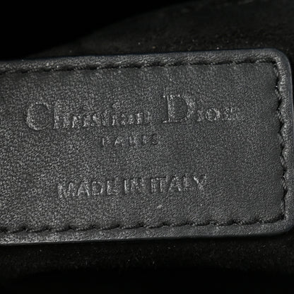 Christian Dior Ultra Matte Calfskin Cannage Medium Lady Dior Black 6 of 14