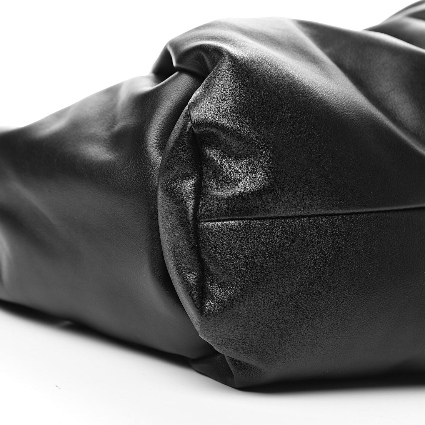 Smooth Butter Calfskin Small The Shoulder Pouch Black