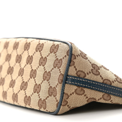 Gucci Monogram Boat Pochette Blue 9 of 9