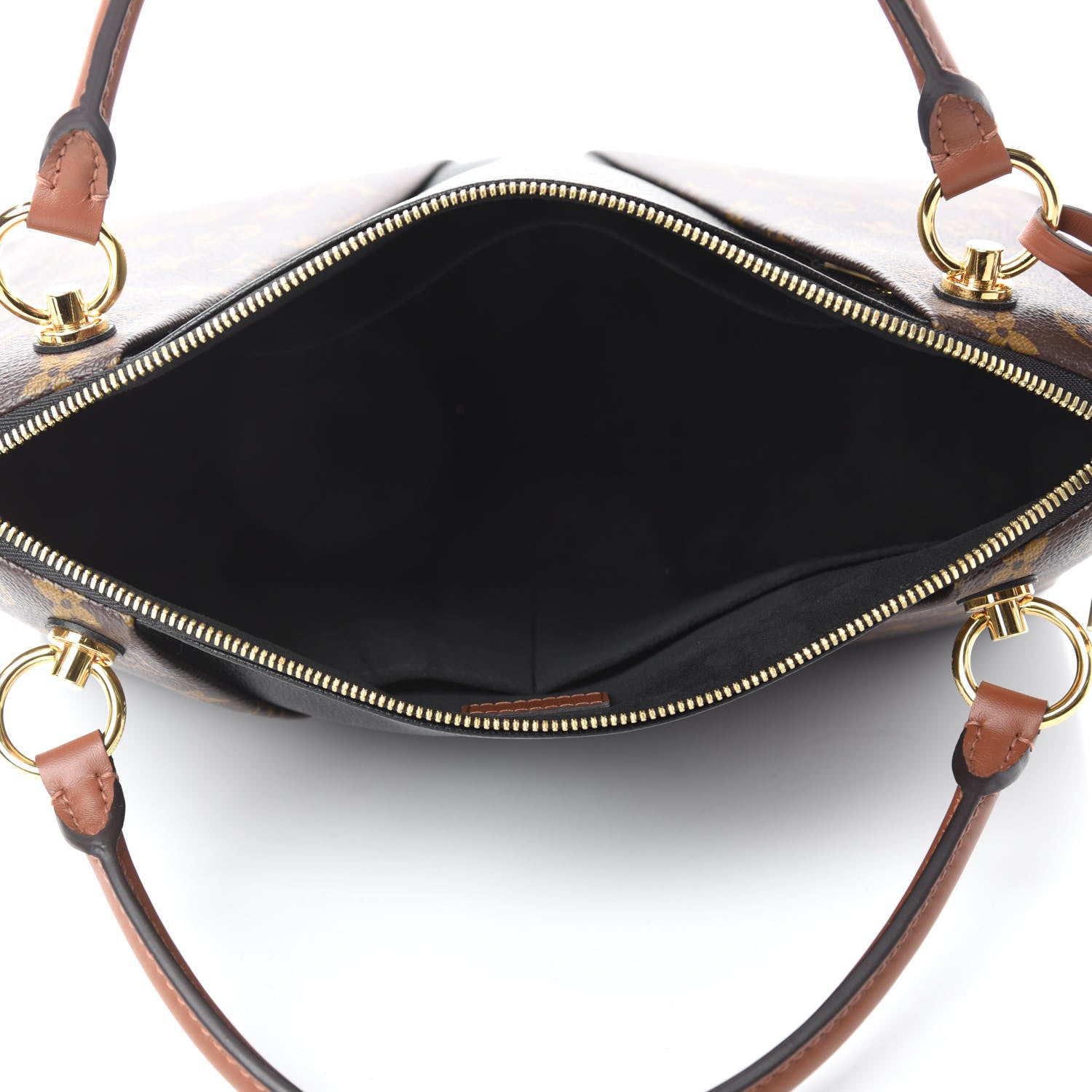 Louis Vuitton Monogram V Tote MM Black 5 of 11