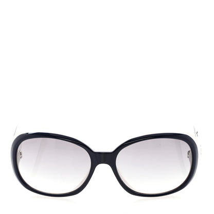 Chanel Camellia CC Sunglasses 5113 Blue White 2 of 9