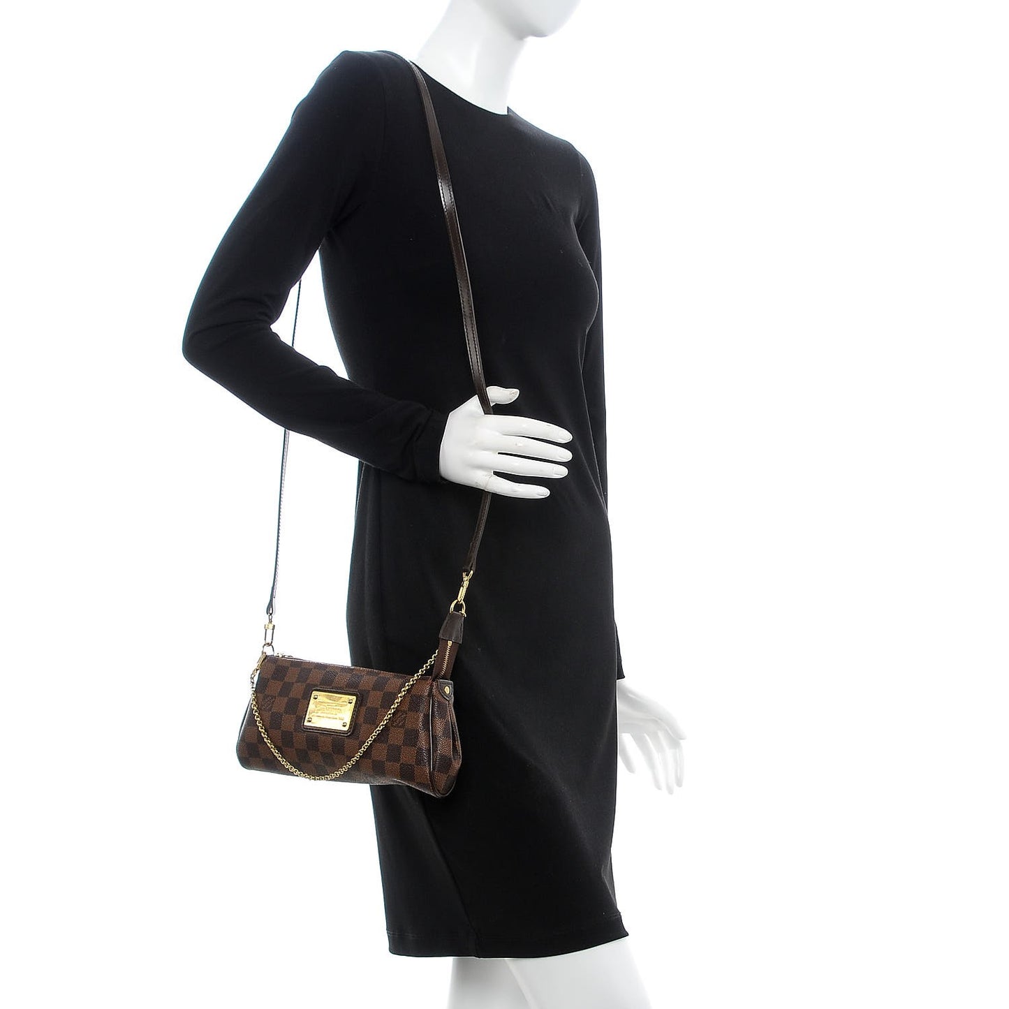 Damier Ebene Eva Clutch