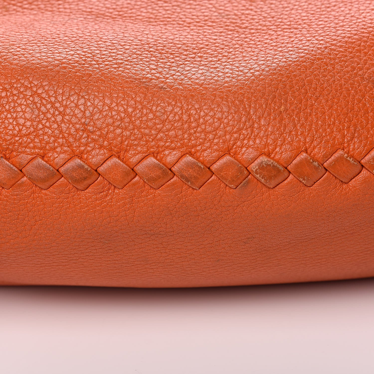 Bottega Veneta Cervo Deerskin Large Hobo Tangerine 11 of 19