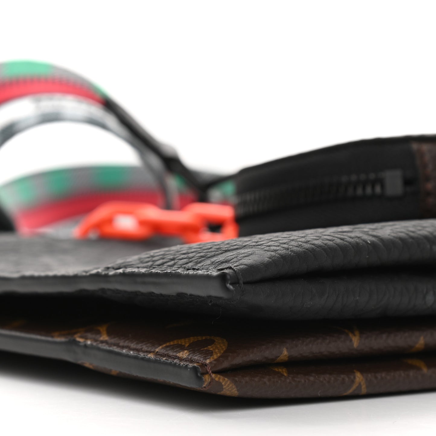 Taurillon Monogram Trio Messenger Black Multicolor