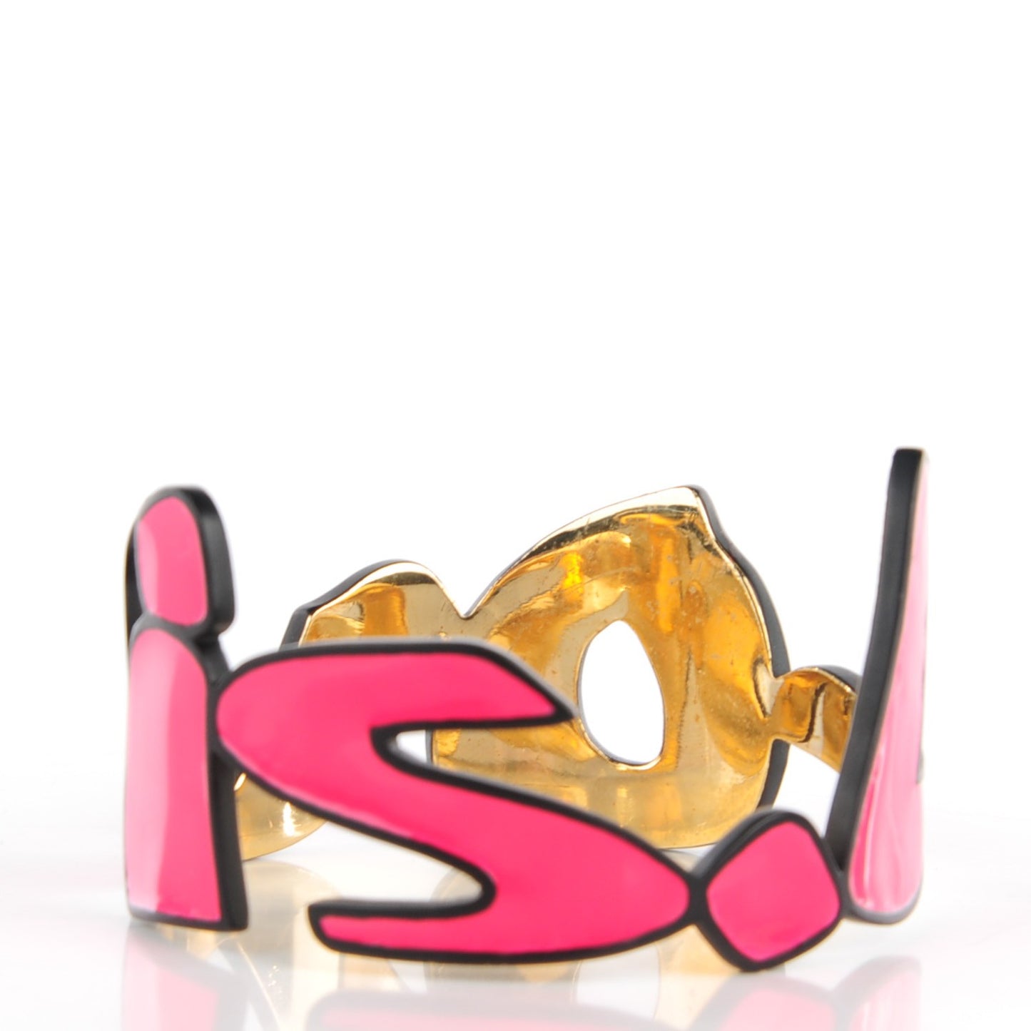 Graffiti Louis Bracelet Fuchsia