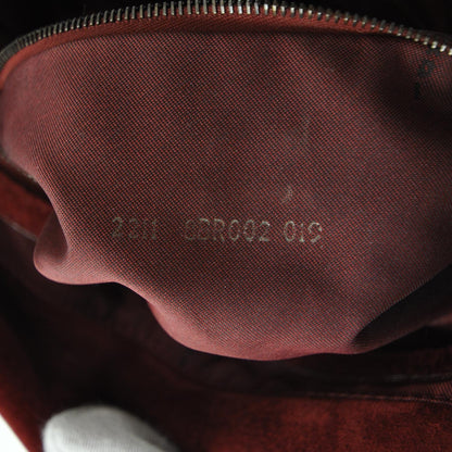 Fendi Suede Baguette Red 7 of 10