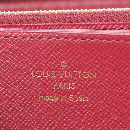 Louis Vuitton Monogram Pompon Zippy Wallet Fuchsia 6 of 8