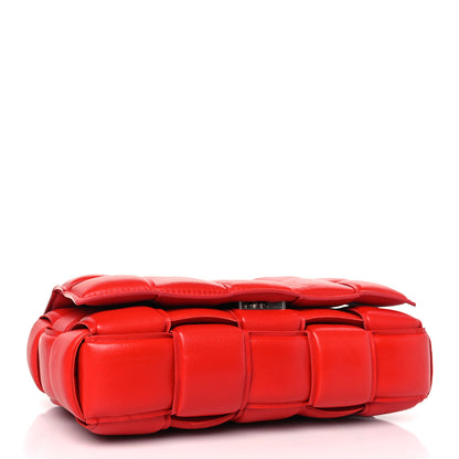 Bottega Veneta Lambskin Maxi Intreccio Padded Chain Cassette Crossbody Bag Nail Polish 4 of 8