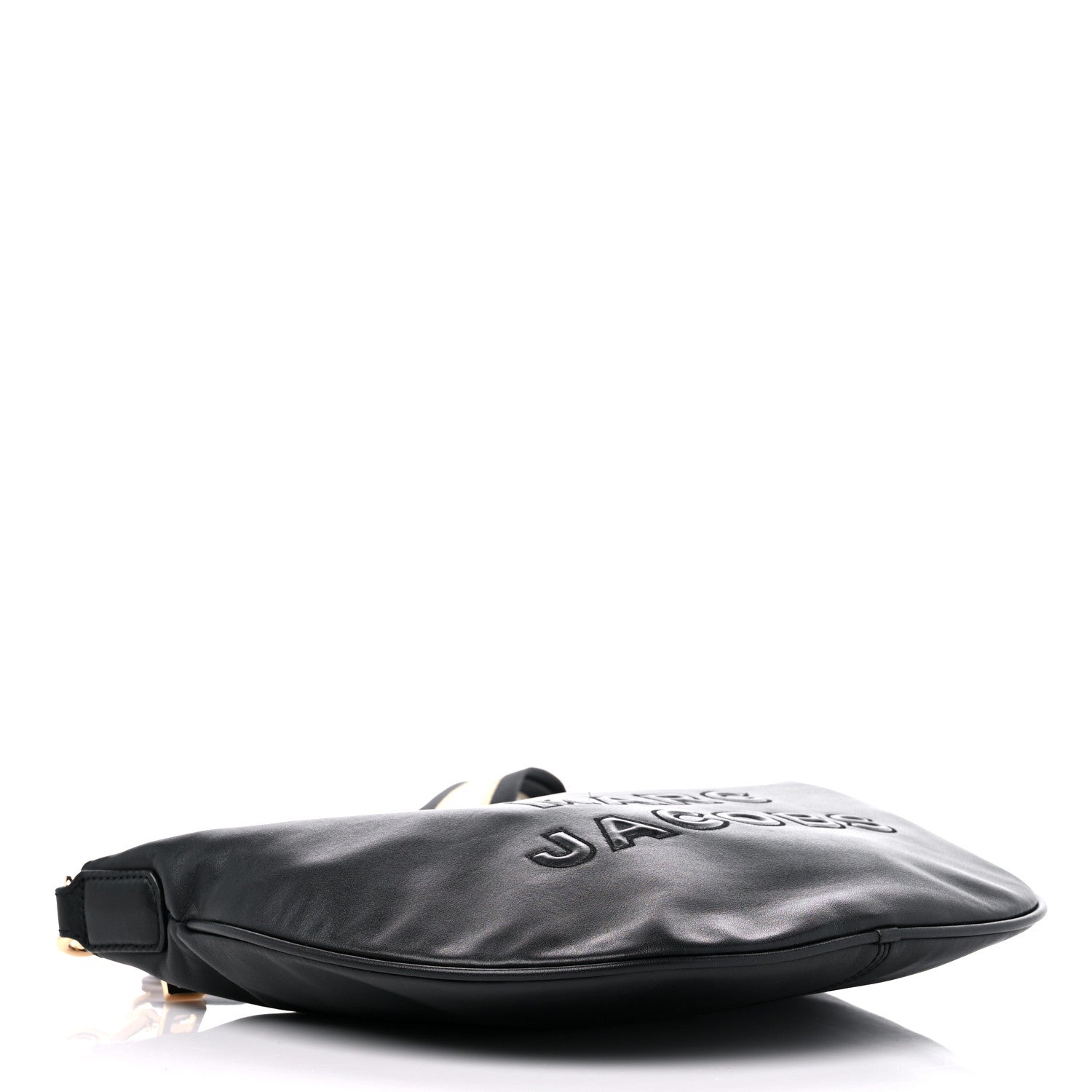 Marc Jacobs Calfskin The Flash Hobo Crossbody Black 4 of 9