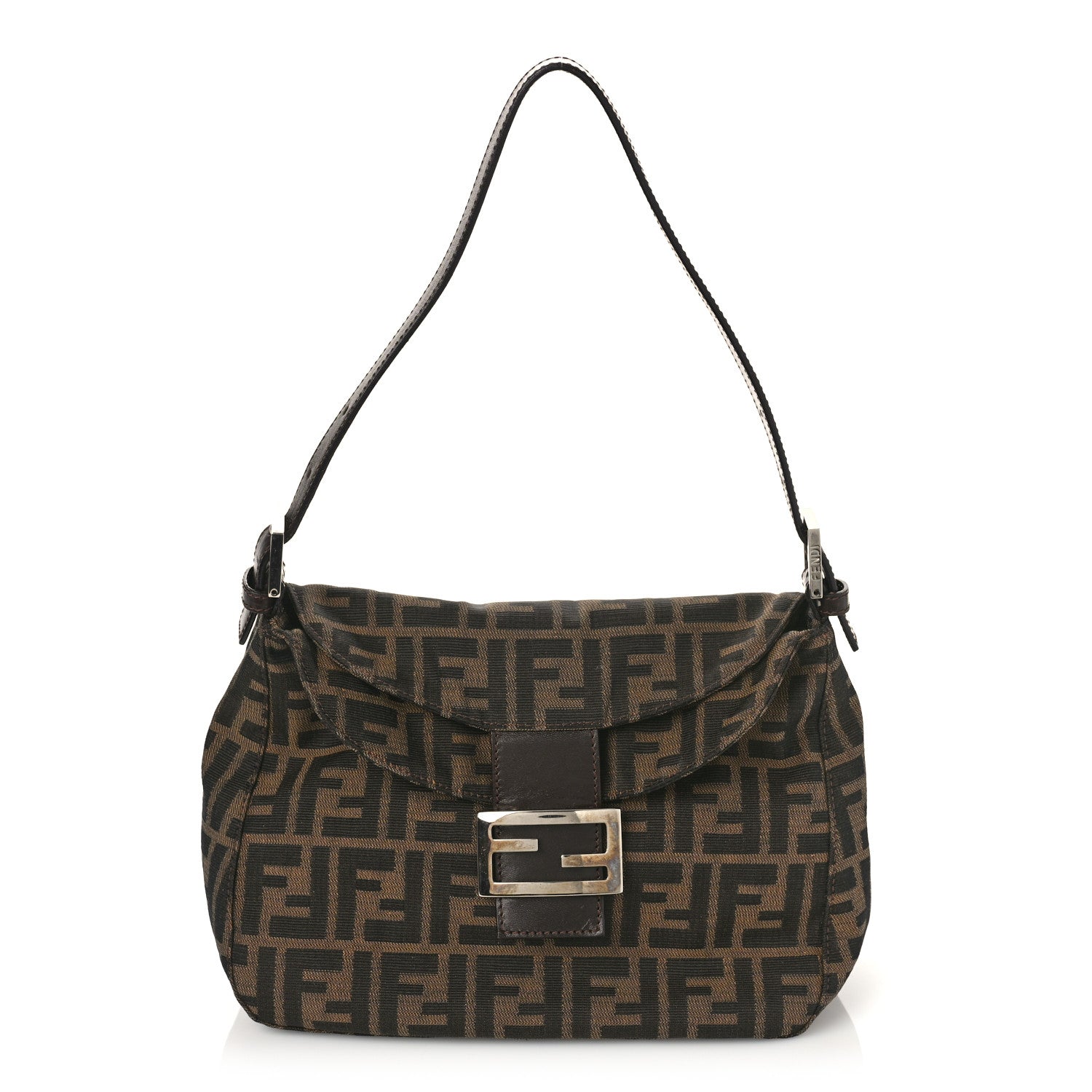 Fendi Zucca Baguette Brown 1 of 8