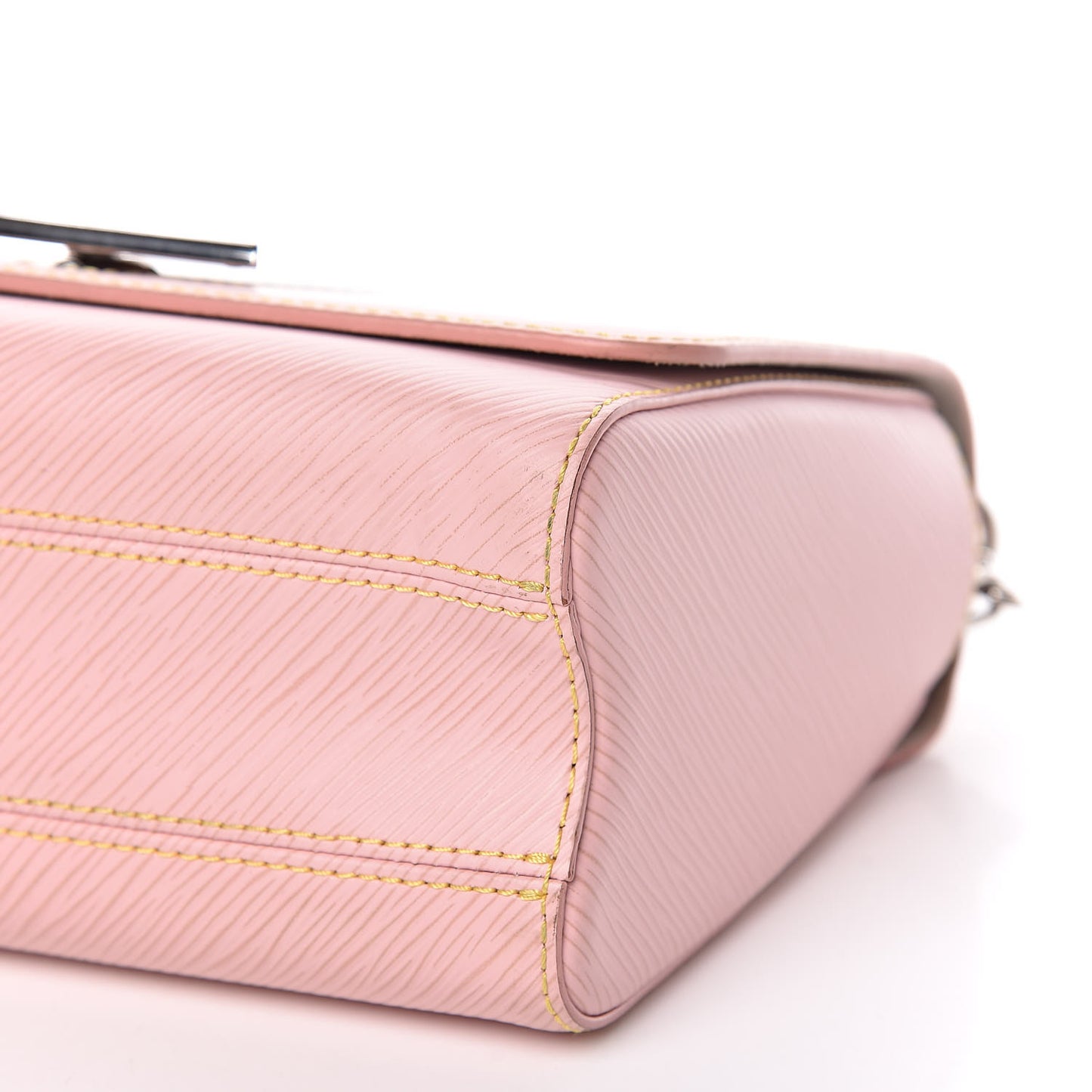 Epi Twist Shoulder Bag MM Rose Ballerine