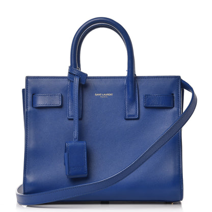Saint Laurent Calfskin Nano Sac De Jour Royal Blue 1 of 12
