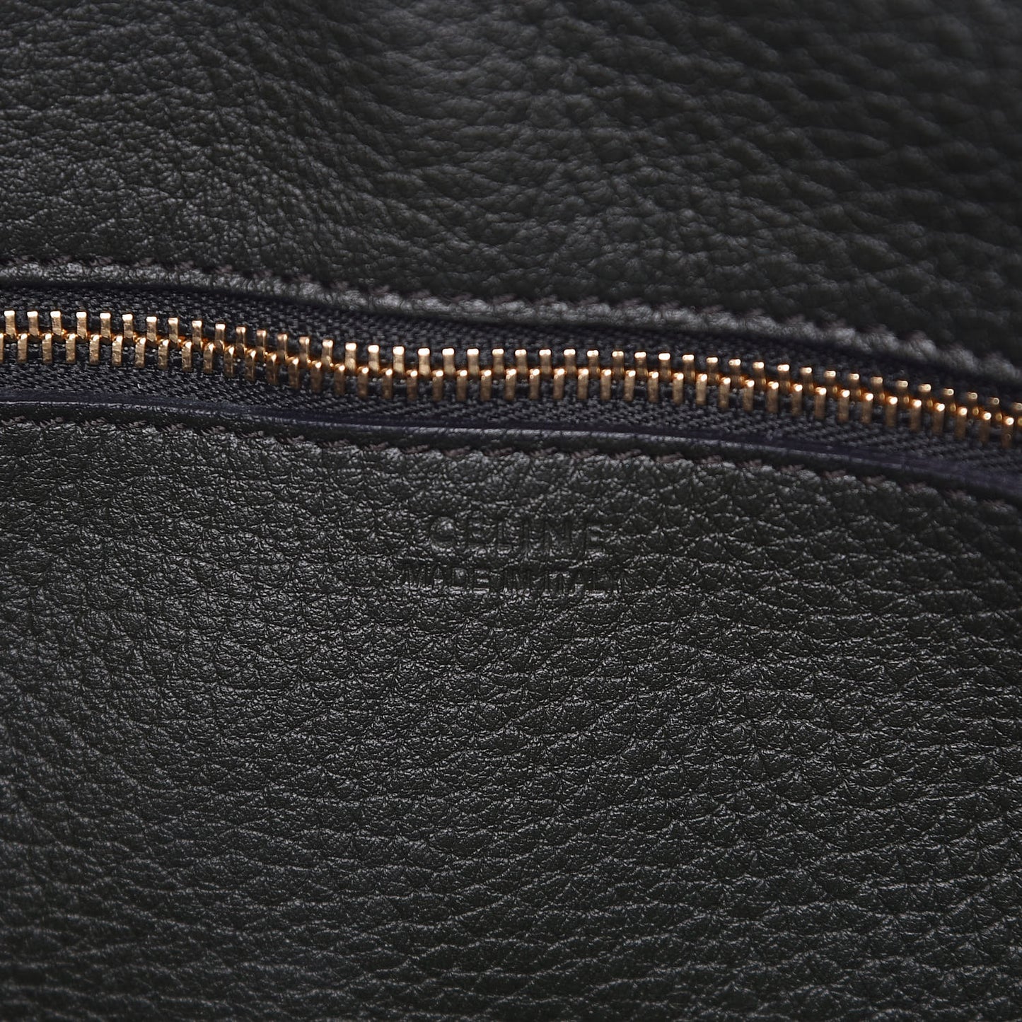 Grained Calfskin Small Tie Knot Tote Anthracite