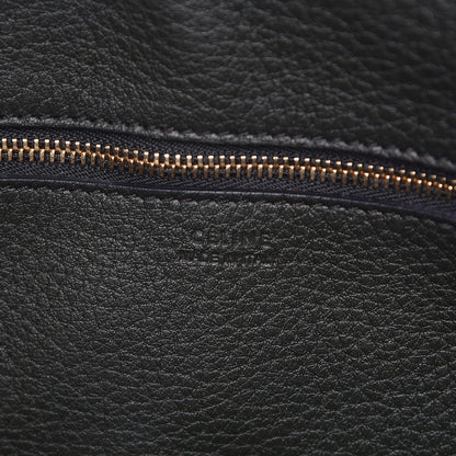 Celine Grained Calfskin Small Tie Knot Tote Anthracite 6 of 8