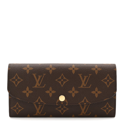 Louis Vuitton Monogram Emilie Wallet Fuchsia 1 of 9