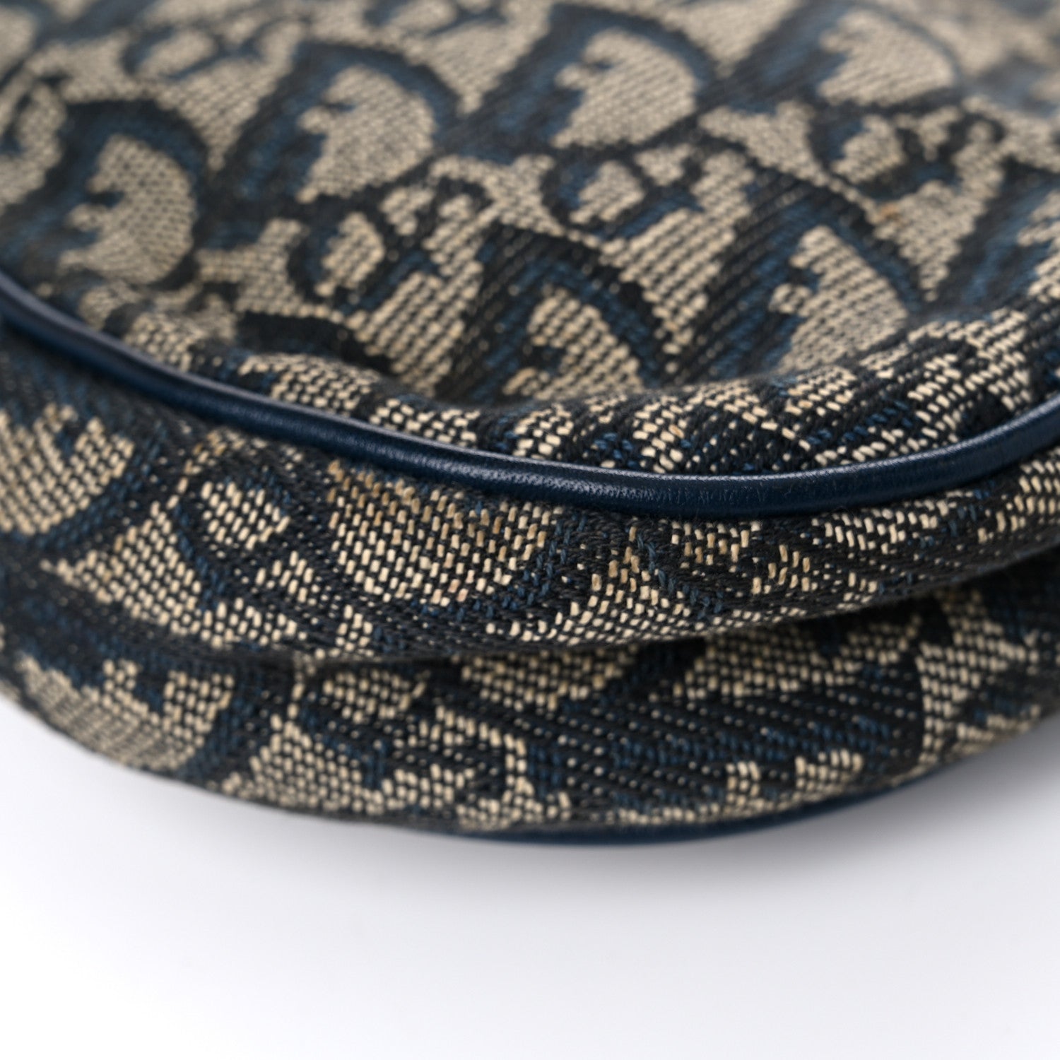 Christian Dior Monogram Mini Saddle Pochette Navy 11 of 20