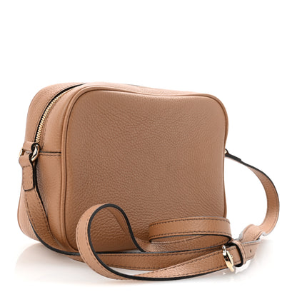 Gucci Pebbled Calfskin Small Soho Disco Bag Camelia 3 of 11