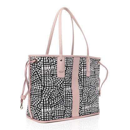 MCM Visetos Medium Liz Reversible Shopper Tote Soft Pink 6 of 20