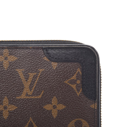 Louis Vuitton Monogram Zippy Retiro Wallet Black 9 of 11