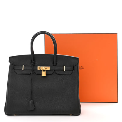 Hermes Togo Birkin 35 Black 11 of 11