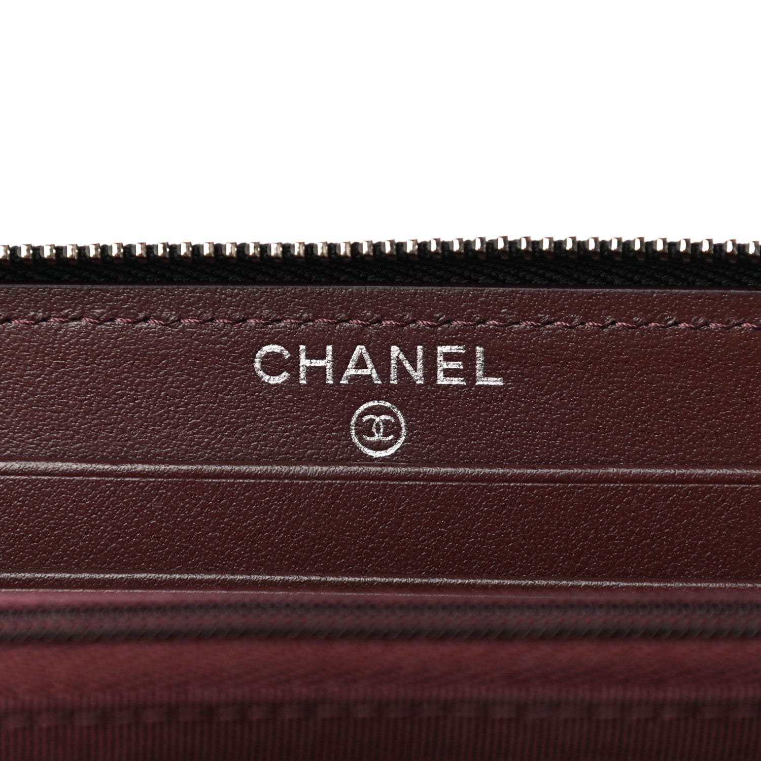 Chanel Caviar Quilted Medium Zip Around Wallet Black 6 of 15