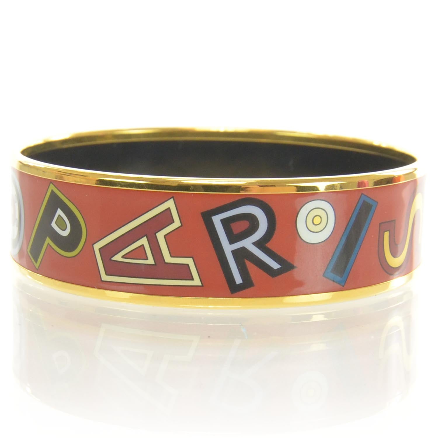 Hermes Enamel Wide Tohu Bohu Bracelet 7 of 7
