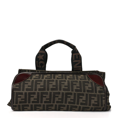 Fendi Zucca Shopping Tote Tobacco 11 of 15