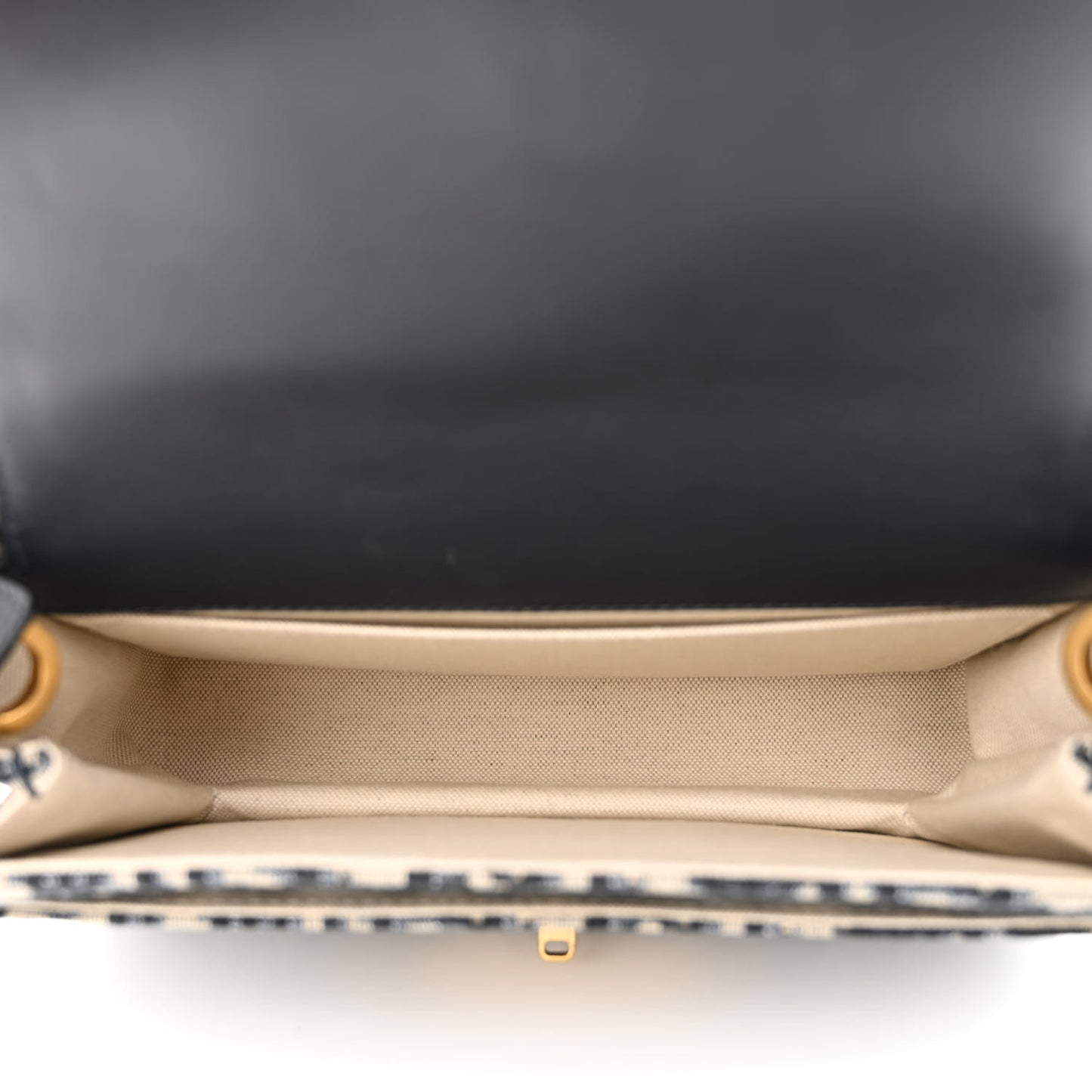 Oblique CD Lock Chain Flap Blue
