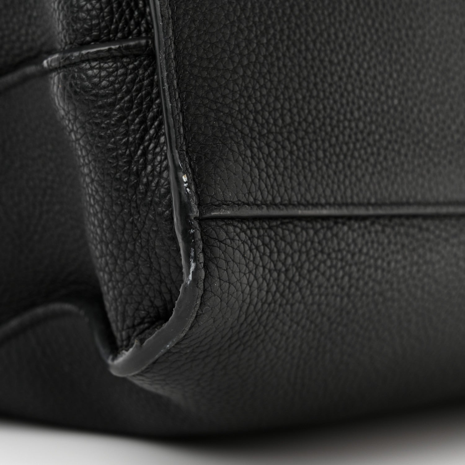 Saint Laurent Grained Calfskin Large Thin Sac De Jour Black 15 of 18