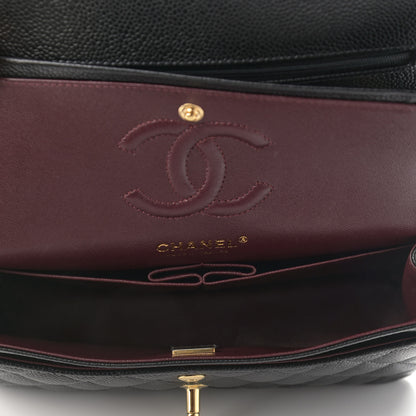 Chanel Caviar Quilted Small Double Flap Black 5 of 9