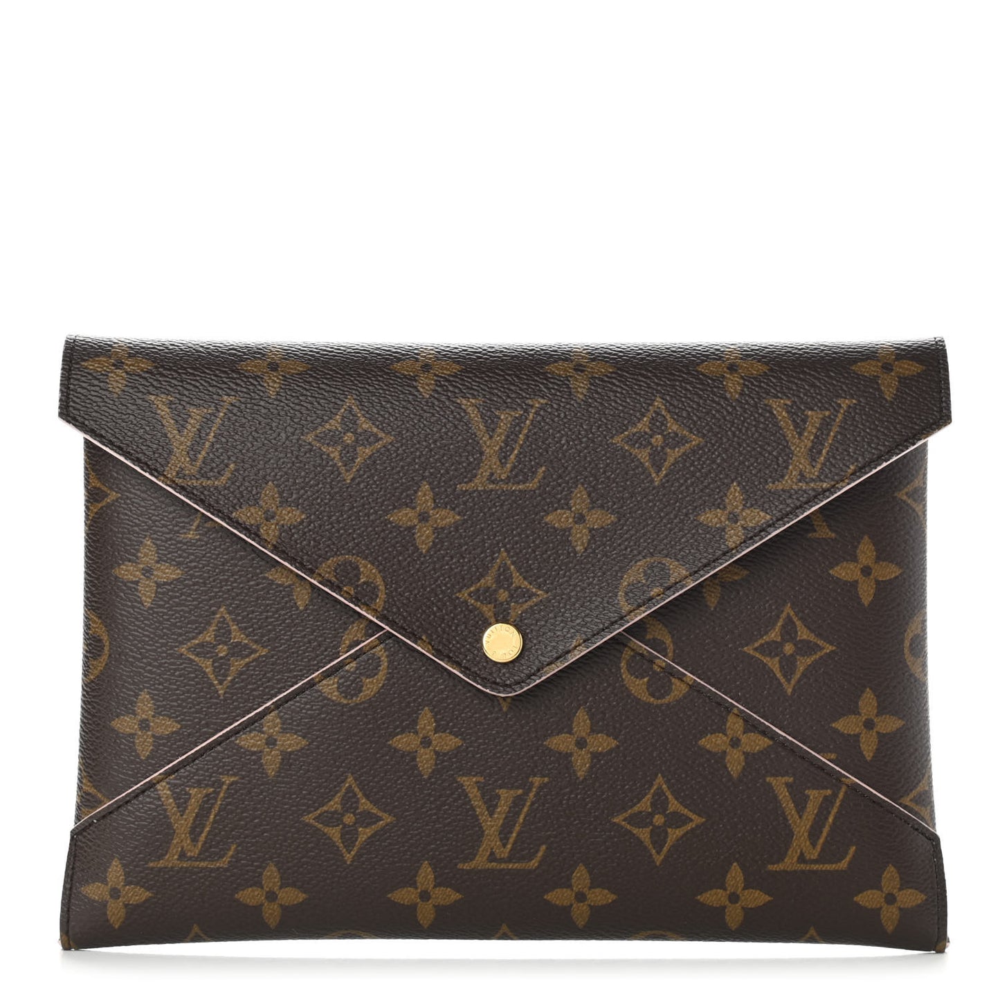 Monogram Large Kirigami Pochette Insert Rose Ballerine