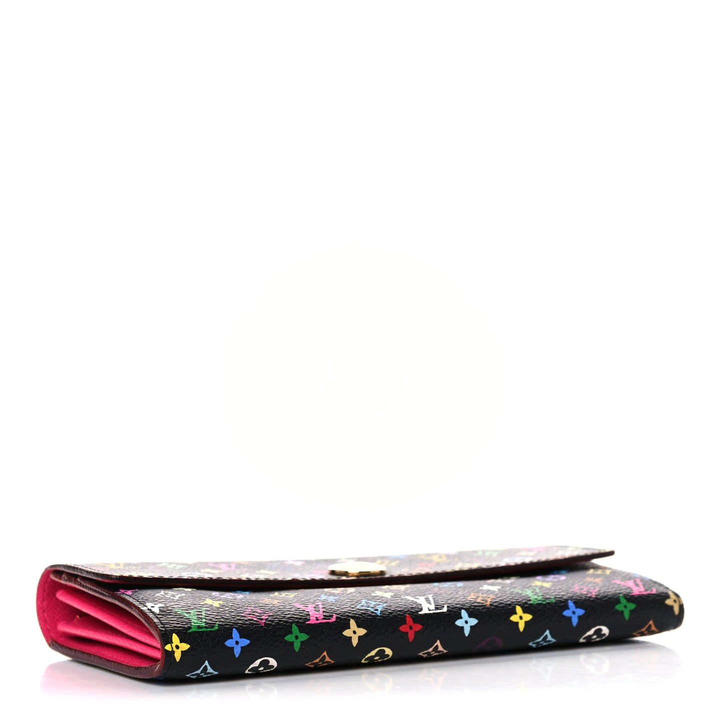 Monogram Multicolor Sarah Wallet Black Grenade