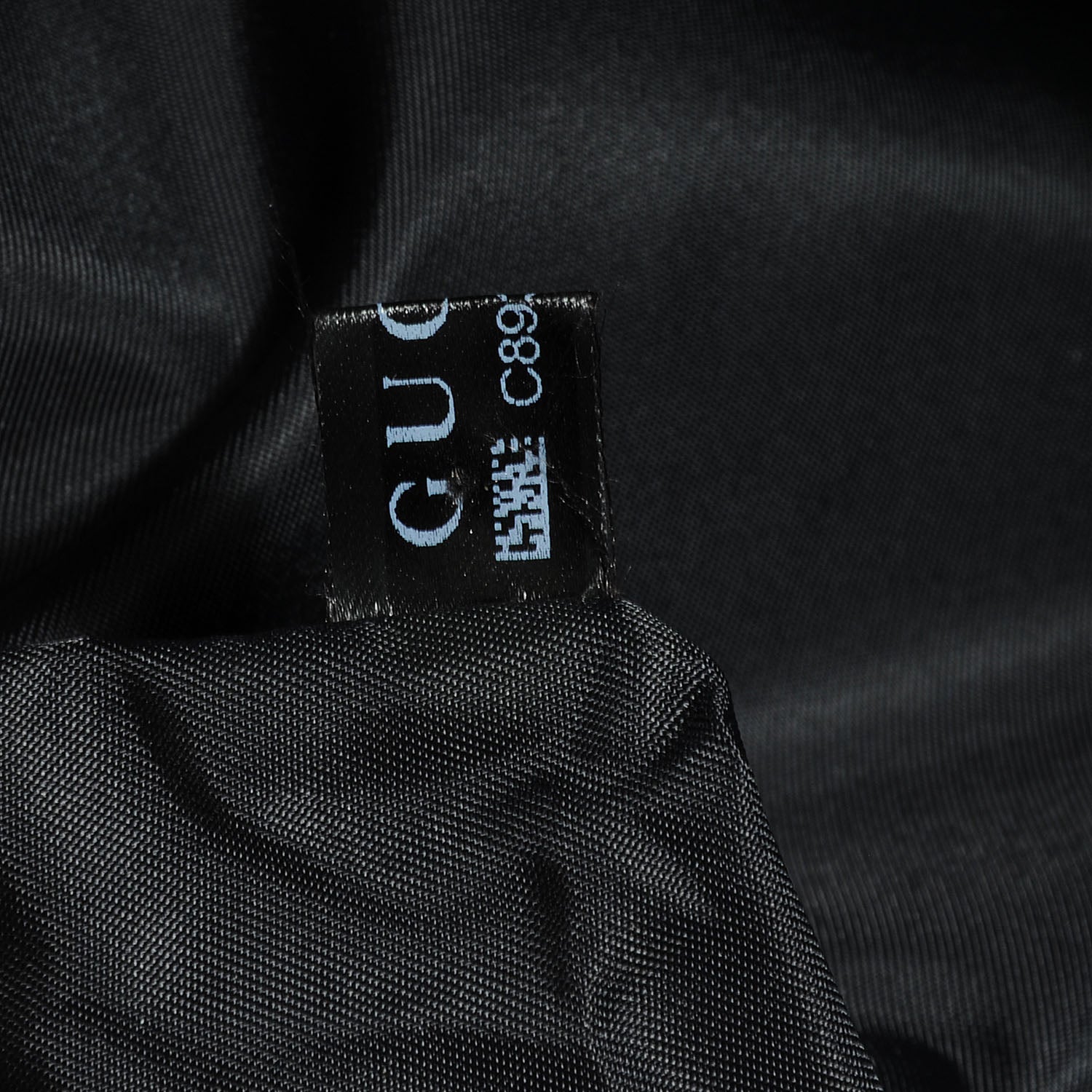Gucci Mens Nylon Large Messenger Bag Black 8 of 8