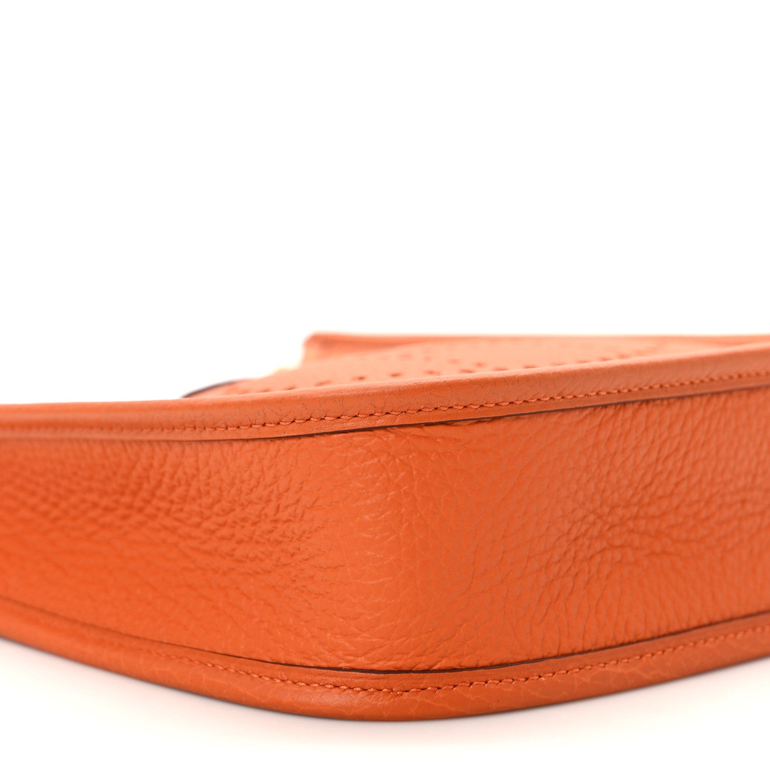 Hermes Taurillon Clemence Evelyne TPM Orange 6 of 8