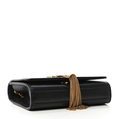 Saint Laurent Calfskin Small Classic Monogram Kate Tassel Satchel Black 3 of 4
