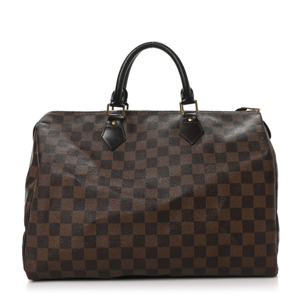Louis Vuitton Damier Ebene Speedy 35 1 of 12