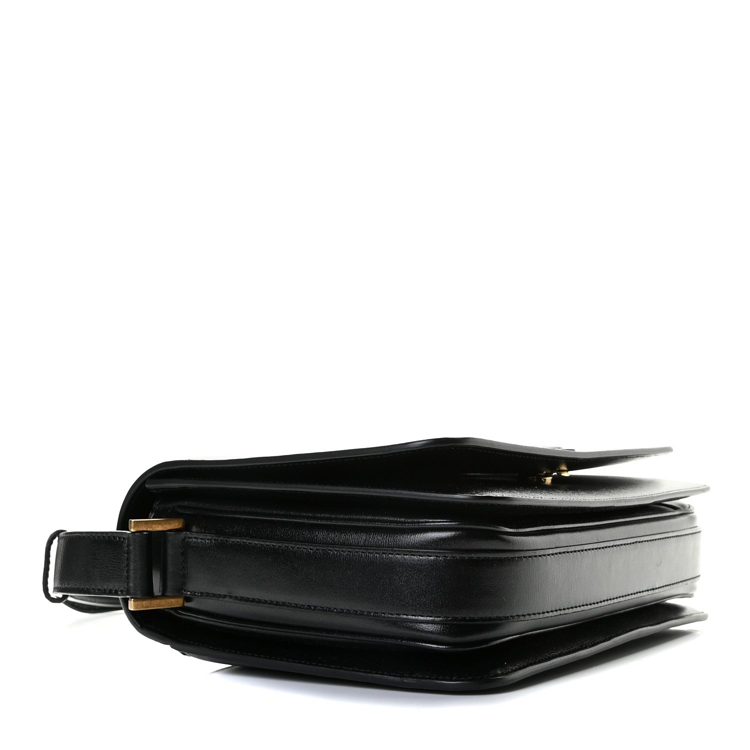 Saint Laurent Calfskin Medium Le 61 Shoulder Bag Black 3 of 9