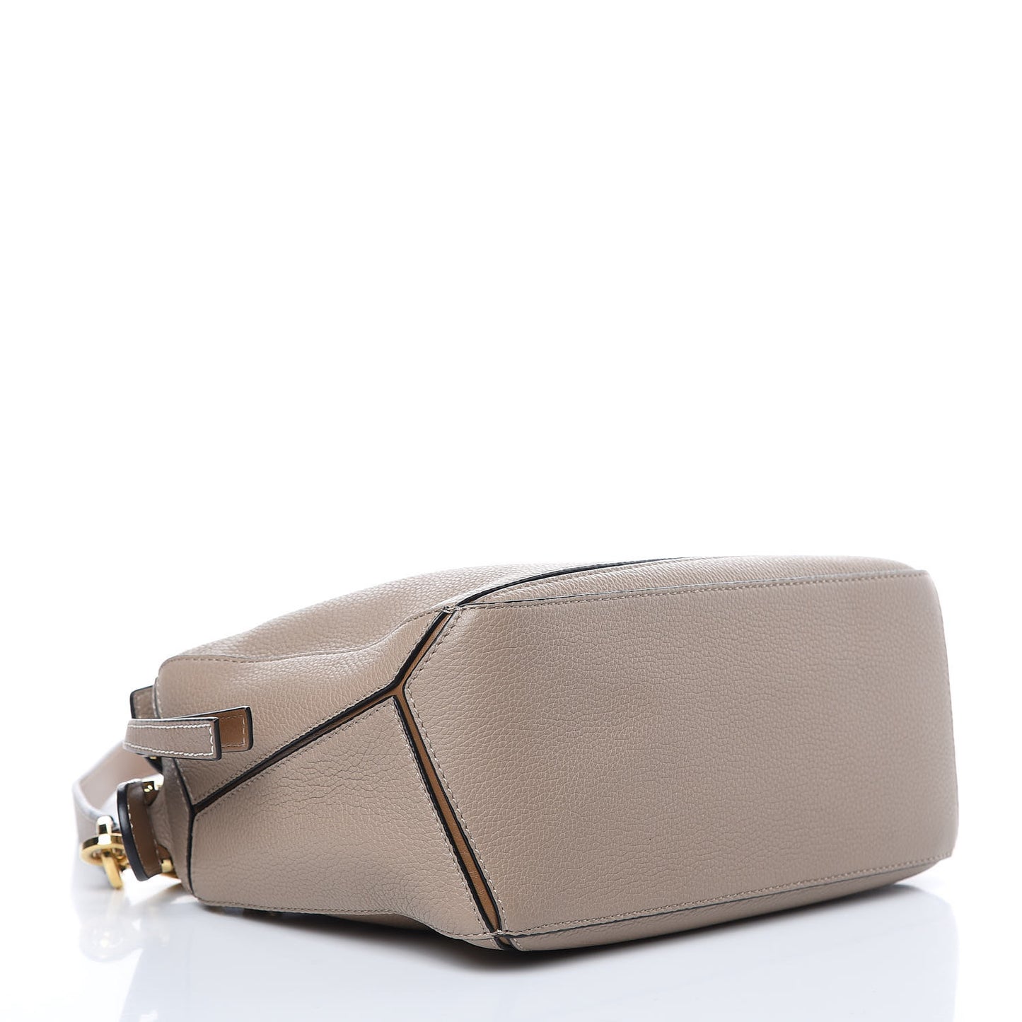 Grained Calfskin Small Puzzle Bag Sand Mink