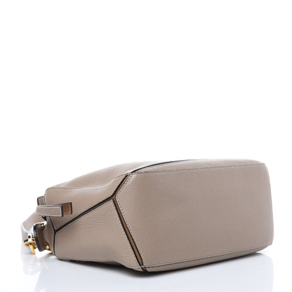 Loewe Grained Calfskin Small Puzzle Bag Sand Mink 4 of 9