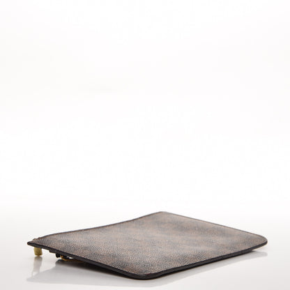 Louis Vuitton Damier Ebene Neverfull MM GM Pochette 4 of 11